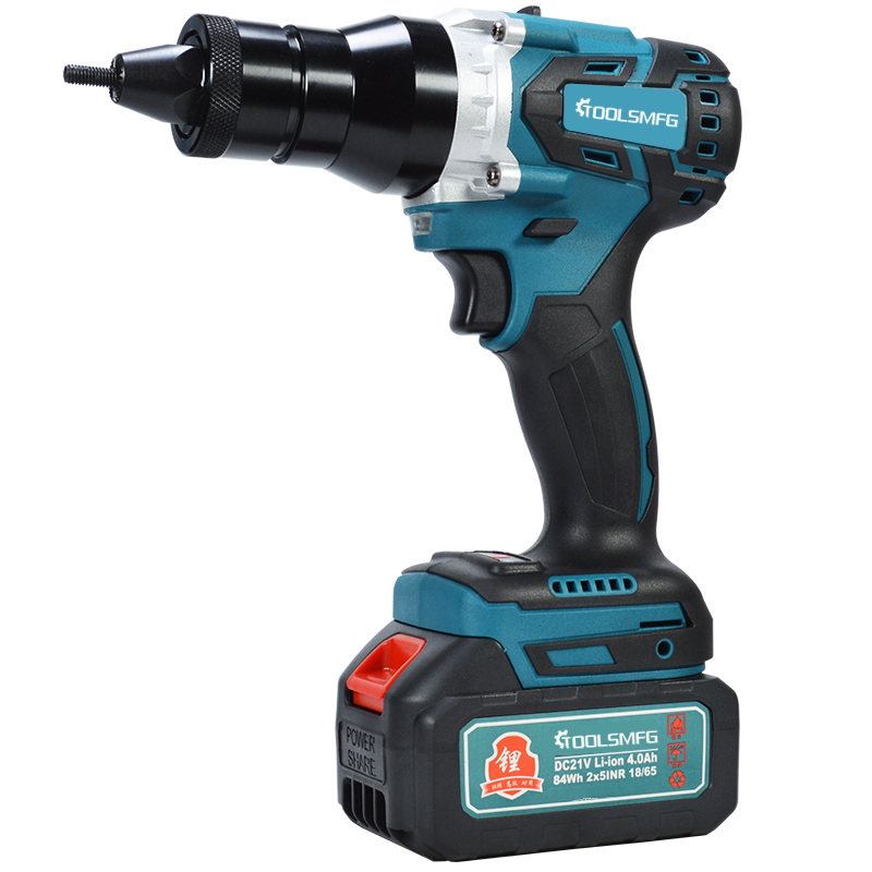 Toolsmfg 20V Brushless Cordless Electric Rivet Nut Gun Tool