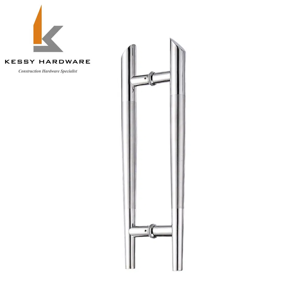 Model Design Handle Building Customized Round Tube Stainless Steel Handle for Hotel