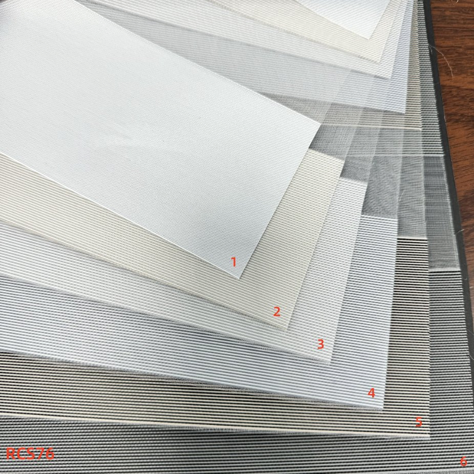 Day and Night Sheer Blackout Solid Fabric Decorative Zebra Shades