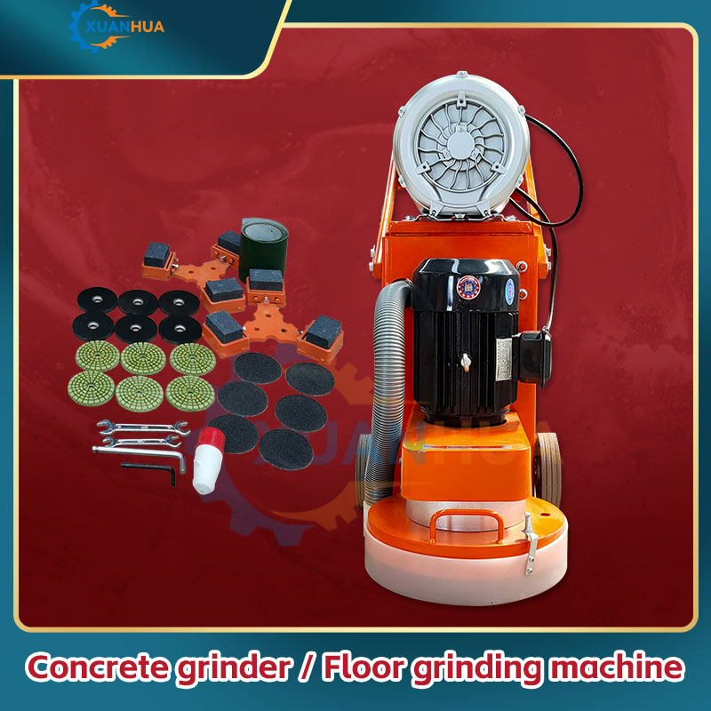 Single Phase Concrete Roof Grinding Sander Machines Floor Grinder for Heavy Duty