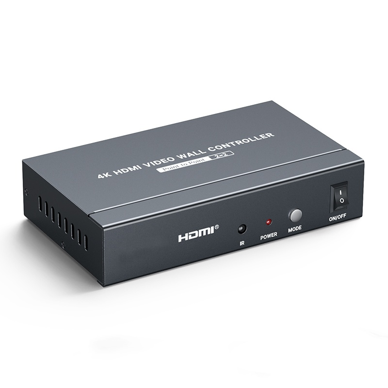 4K 60Hz HDMI Splitter 1 in 4 out, 4K HDMI Splitter 1X4 for 4 TV Monitors, 4 Port HDMI Splitter