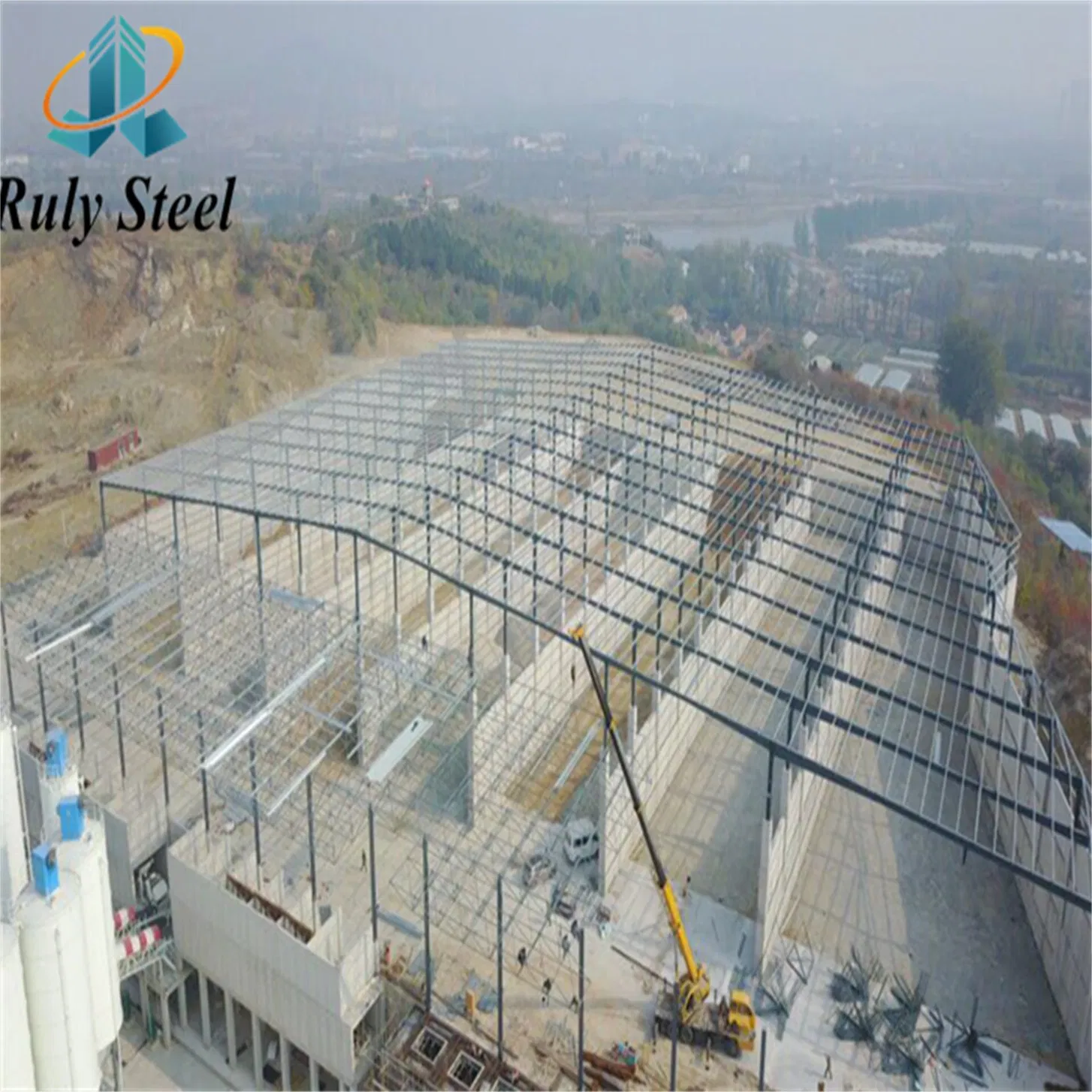 Seismic Resistant Strong Structure Prefab Steel Structure Building for High-Risk Environments