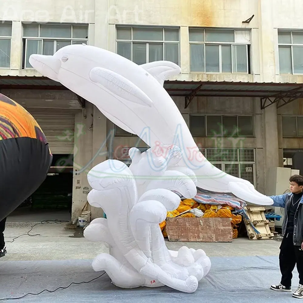 Inflatable Marine Animal Model Balloon Inflatable Dolphin for Theme Party Decor