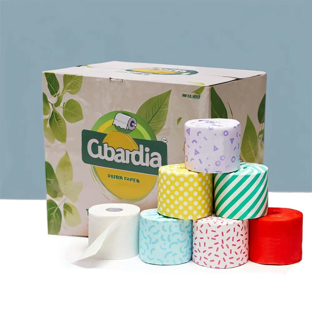 OEM Free Samples Wholesale Hygienic 3lpy Bamboo Toilet Tissue Paper Roll