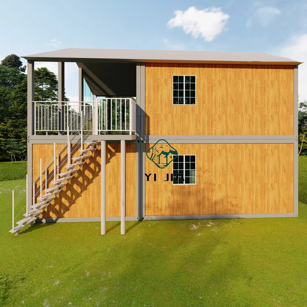 High Quality Transportable Houses Easy Assemble Steel Prefabricated House Tiny Glass Container House Modular Container Prefab House