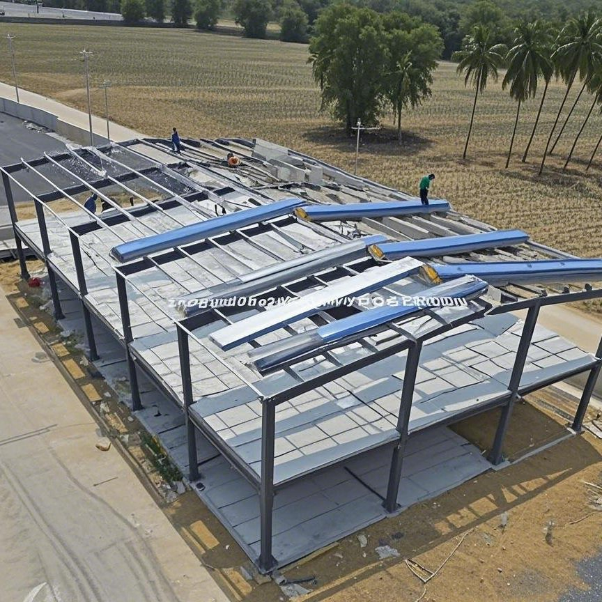 Large Span Steel Structure High-Quality Customized Good Workshop