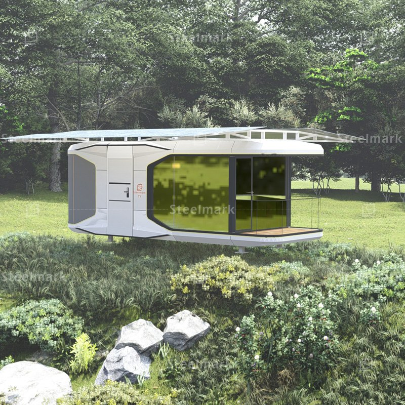 Micro Mobile Modular Solarfeatures Luxury Space Capsule