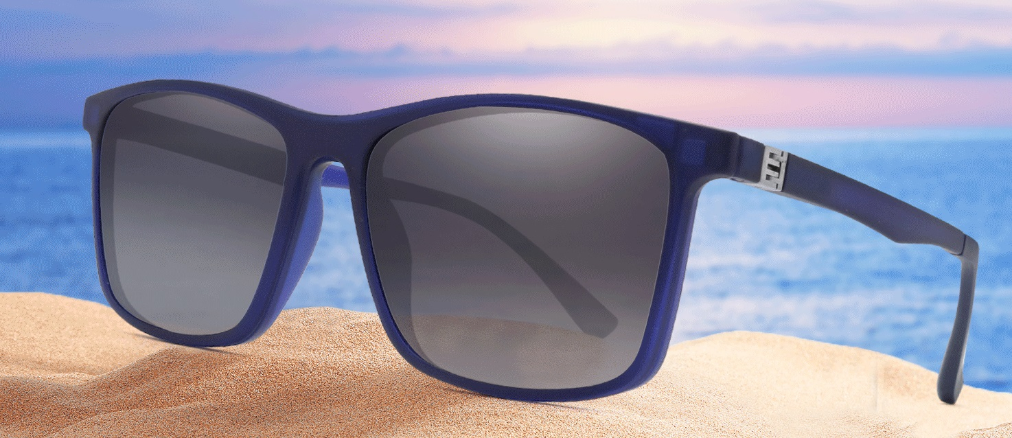 Magnetic Clip on Ultralight Frame Sunglasses Glasses