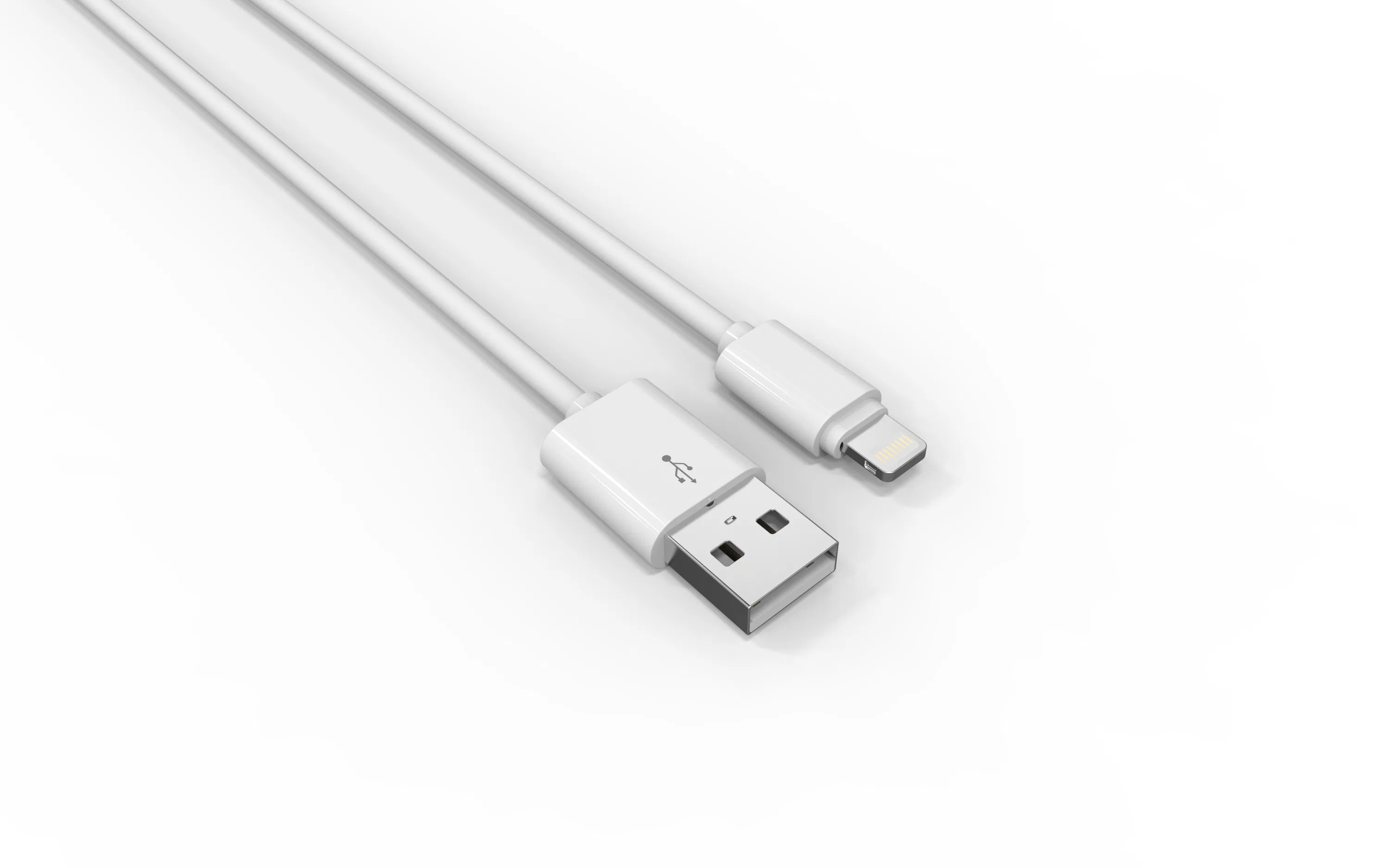 Ldnio Sy-03 White 2.1A USB Data Cable Micro Cables Factory Wholesale Price 2.1A Quick Charge 1m Mobile Phone Flex Cable Line