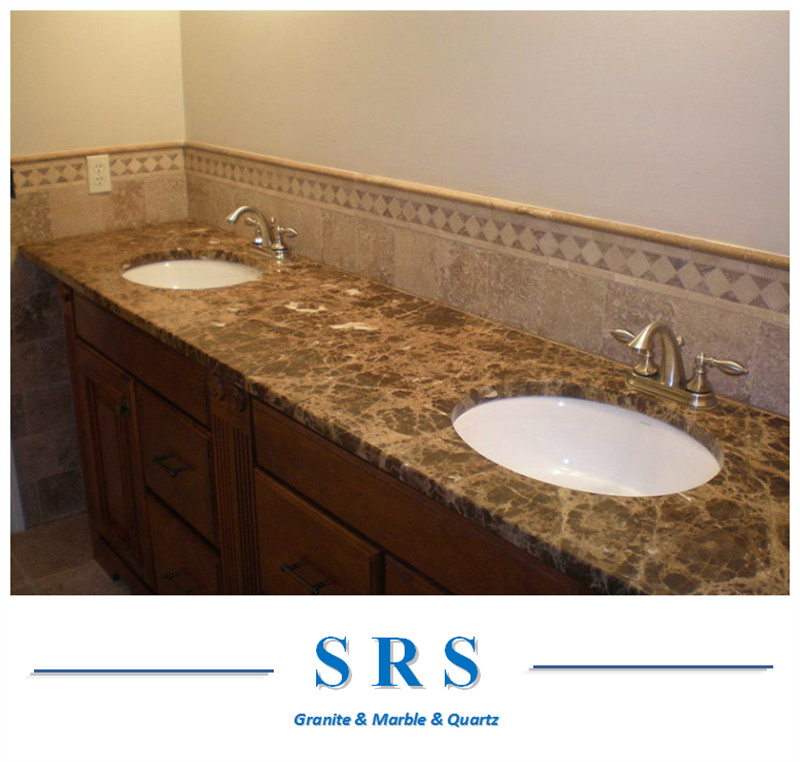 Natural Polished Marble & Granite Stone for Countertop/Vanity Top