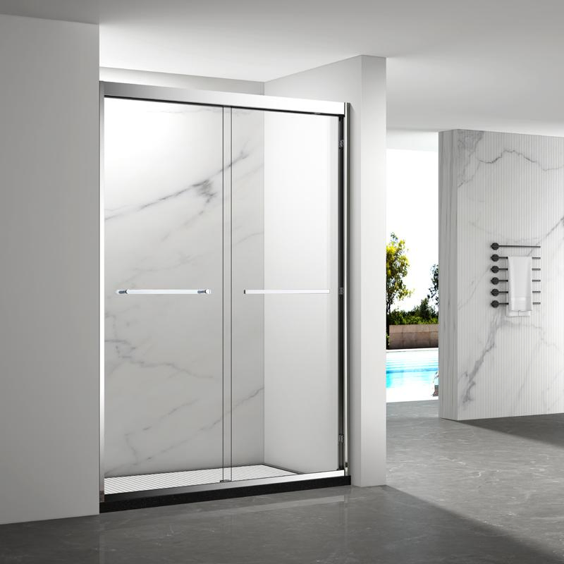 Factory Price Tempered Glass Shower Enclosure Sliding Shower Door for Bathroom
