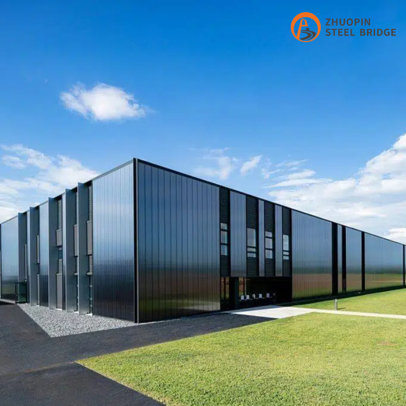 Green Building Material Steel Building / Economic Steel Structure Workshop