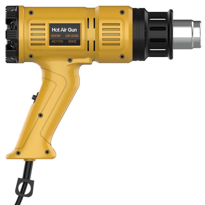 Mini Heavy Duty Heat Gun for Crafts Upgrade LCD Display Overload Protection Delayed Turn off Function High Temp for Vinyl Wrap