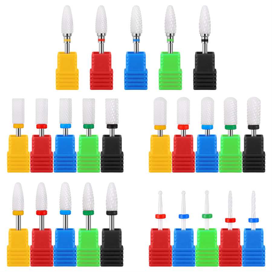Nail Art Ceramic Unloading Polishing Head to Dead Skin Polishing Machine Nail Tool Polishing Head Replacement Head