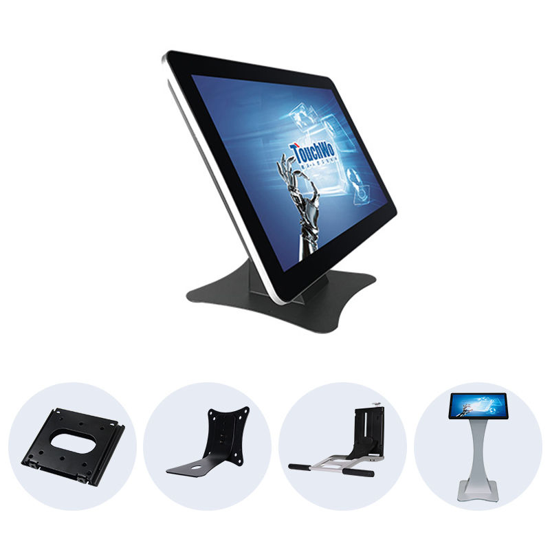 Capacitive Technology 15.6 Inch Alluminum Material Interactive Touch Screen Monitor for Display Room