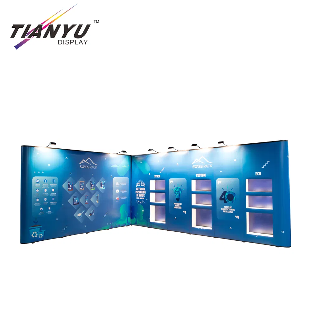 Portable Customizable Trade Show Booths for Effortless Transport