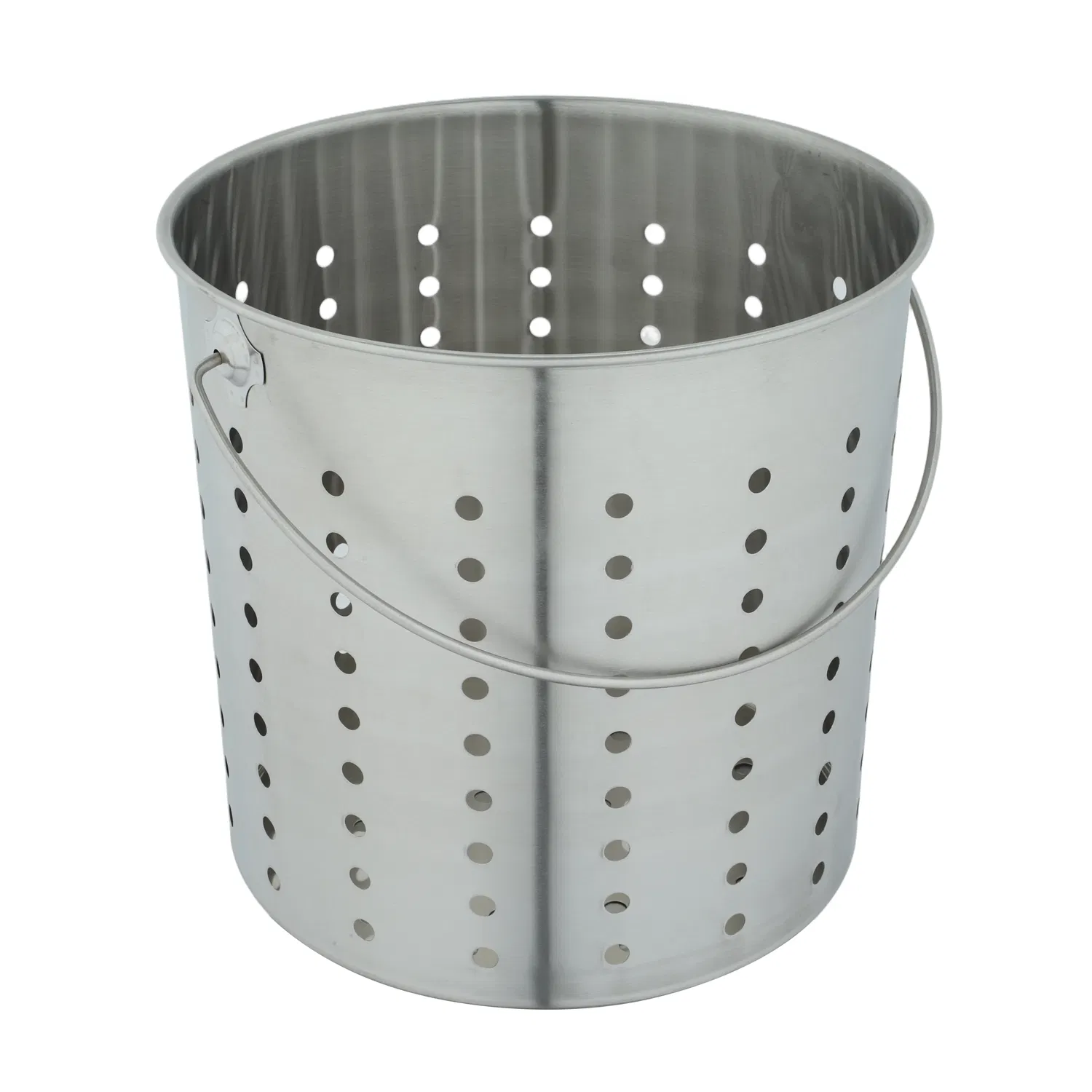 Jiangmen Factory Stainless Steel Turkey Fryer Kit Cooking Pot with Steamer Basket