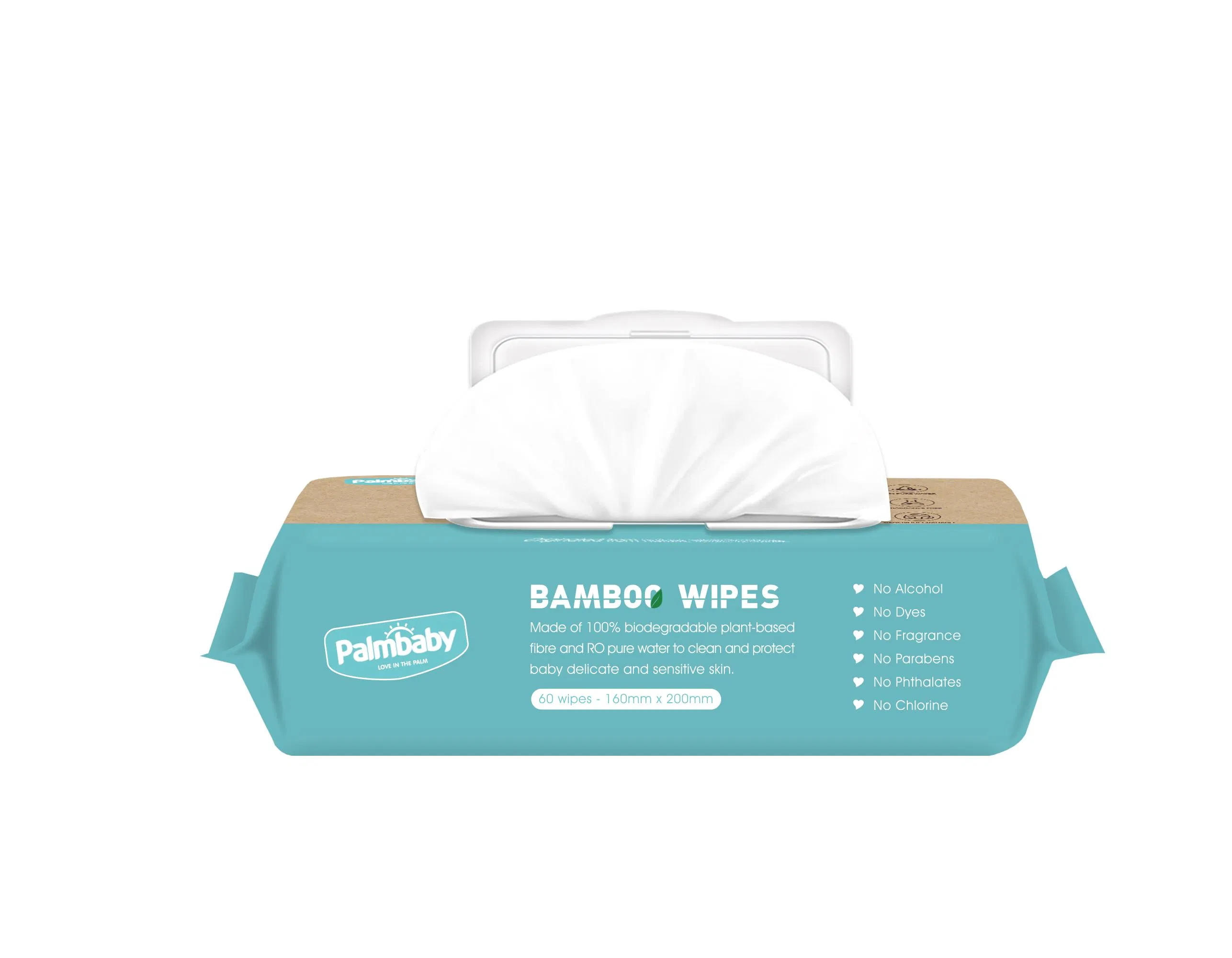 Palmbaby Eco Friendly Baby Wet Wipes100% Biodegradable Rate The Best Chocie for Baby