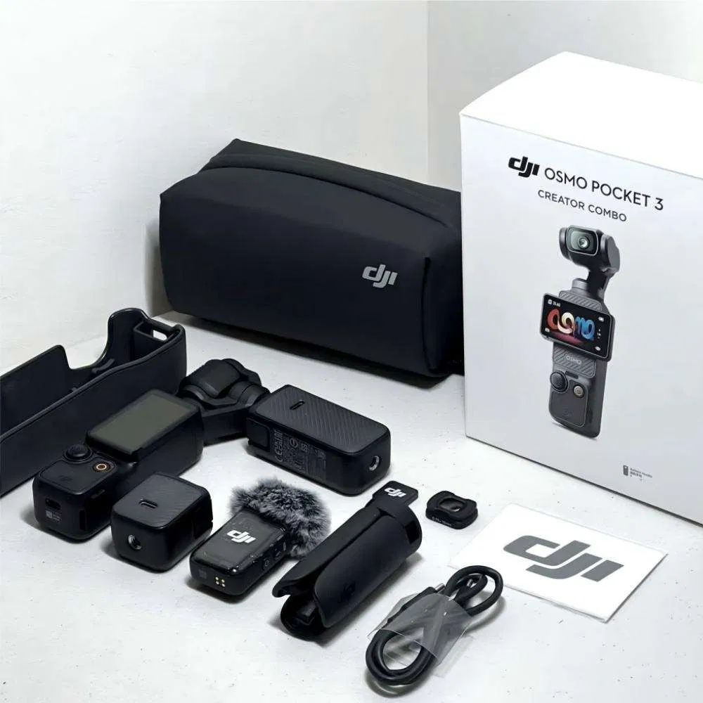 DJI Osmo Pocket 3 Creator Combo: 3-осевой стабилизатор-камера