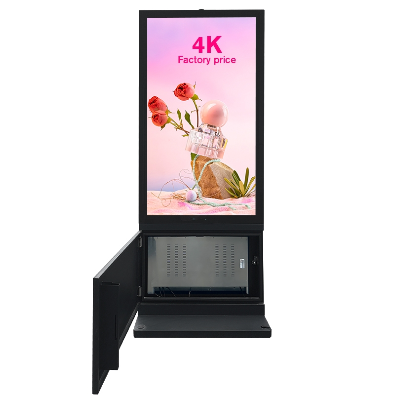 Водонепроницаемый сенсорный LCD-тотем для наружной рекламы