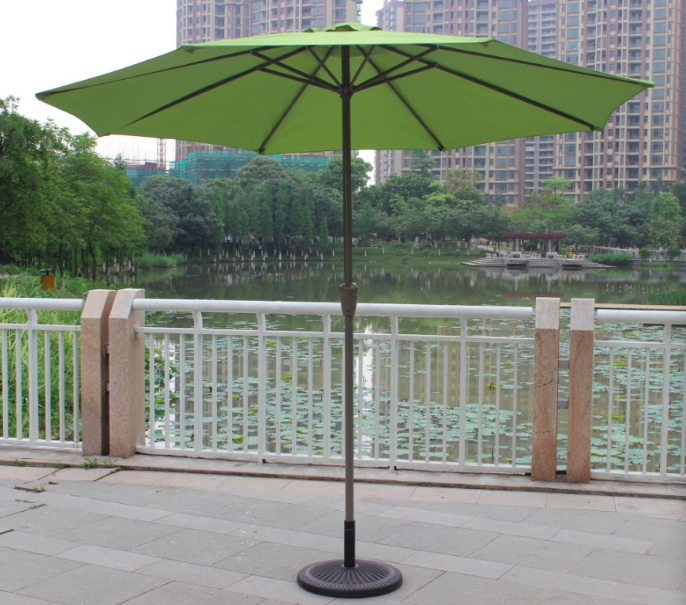 Пляжный зонт с алюминиевой стойкой 2.5м для рекламы