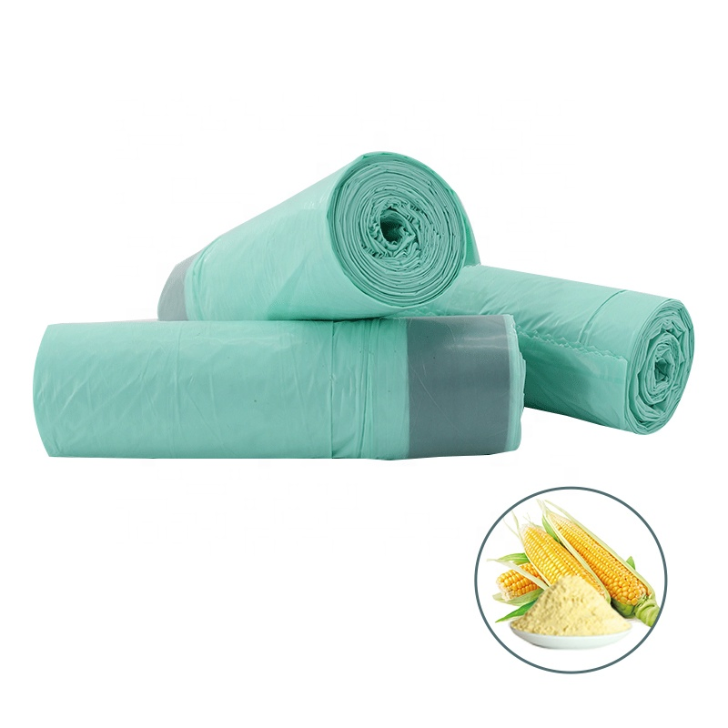 Экологичные мусорные пакеты с завязками, оптом