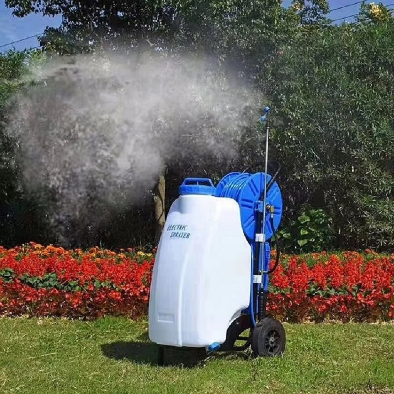 45L Garden Electric Multifunctional Trolley Battery Sprayer