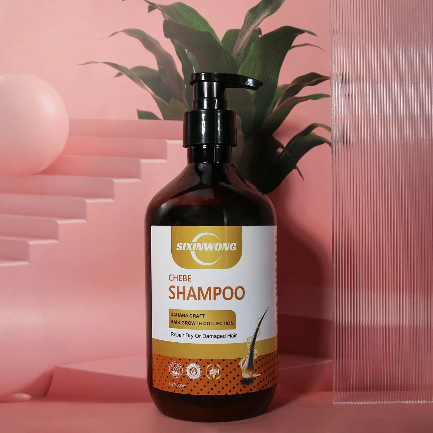 Beauty Cosmetics Chebe Shampoo Hydrating Dry and Damaged Hair Treatment Shampoo