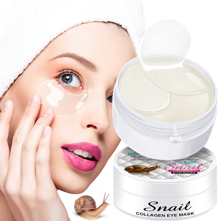 OEM/ODM Dark Circles Treatment Snail Collagen Eye Mask