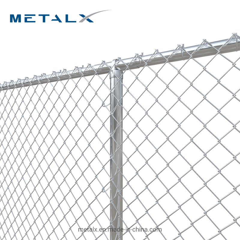 Factory Sell 15m Roll Chain Link Fence PVC Coated & Electro Galvanized Chain Link Fence