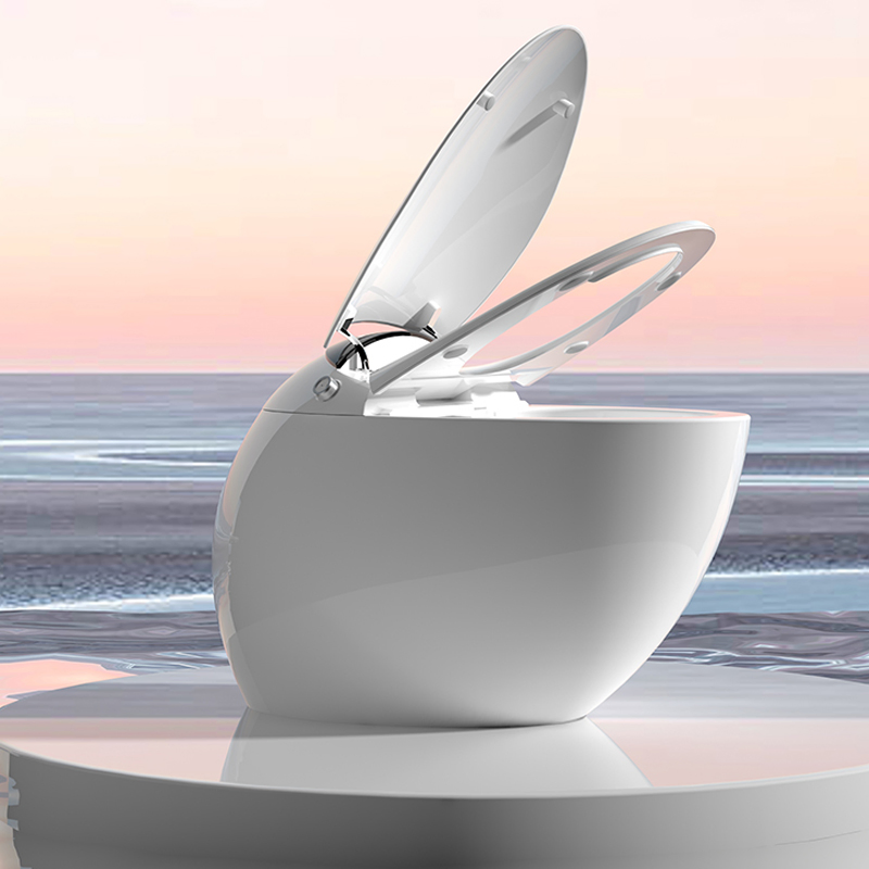 Hot Sale Bathroom Wc S Trap One Piece Inodoros Inteligentes Smart Toilet