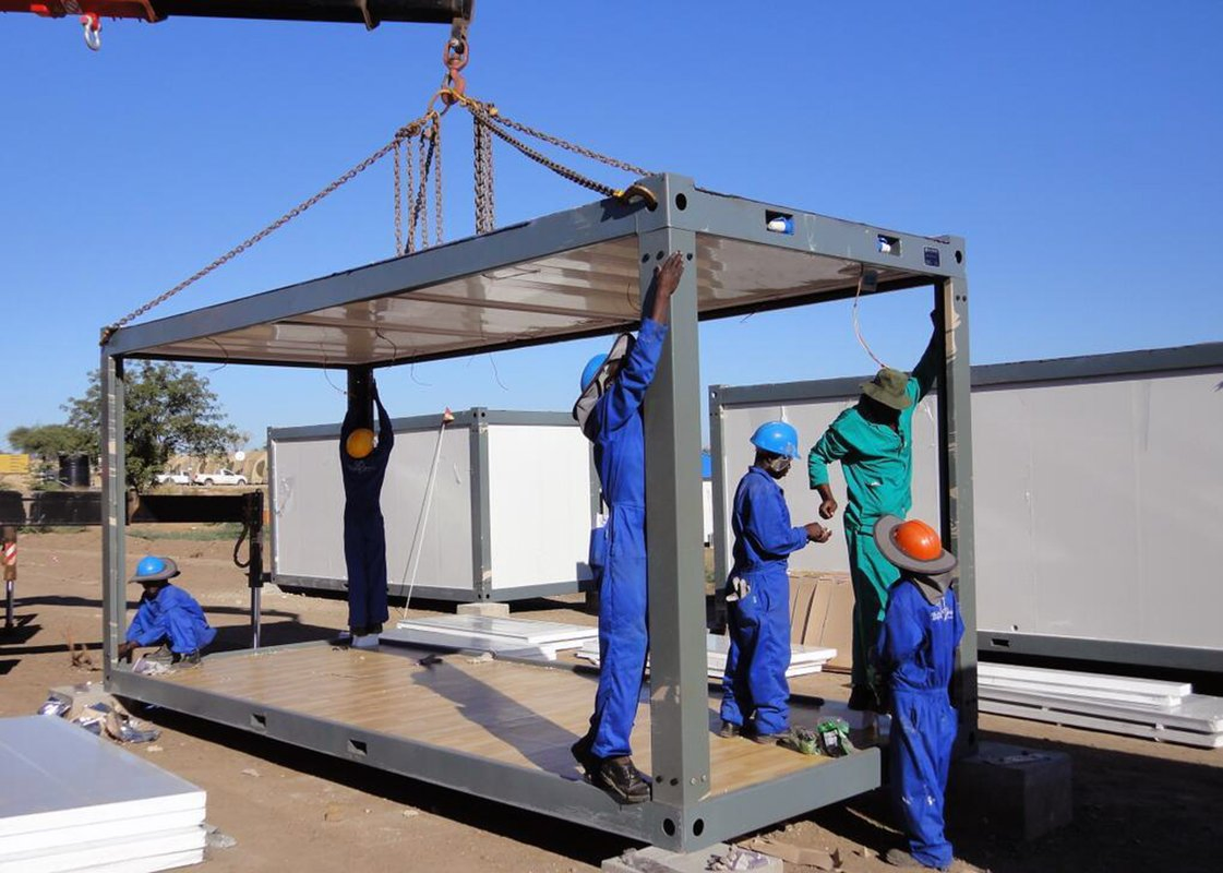 Fast Install Modular Light Tiny House Design Prefab Container Houses