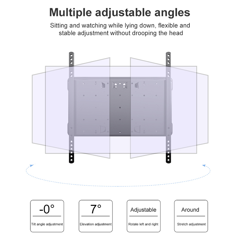 Factory Price Fixed TV Wall Bracket 32"to 65" TV Wall Mount Base Strengthen LCD TV Mount