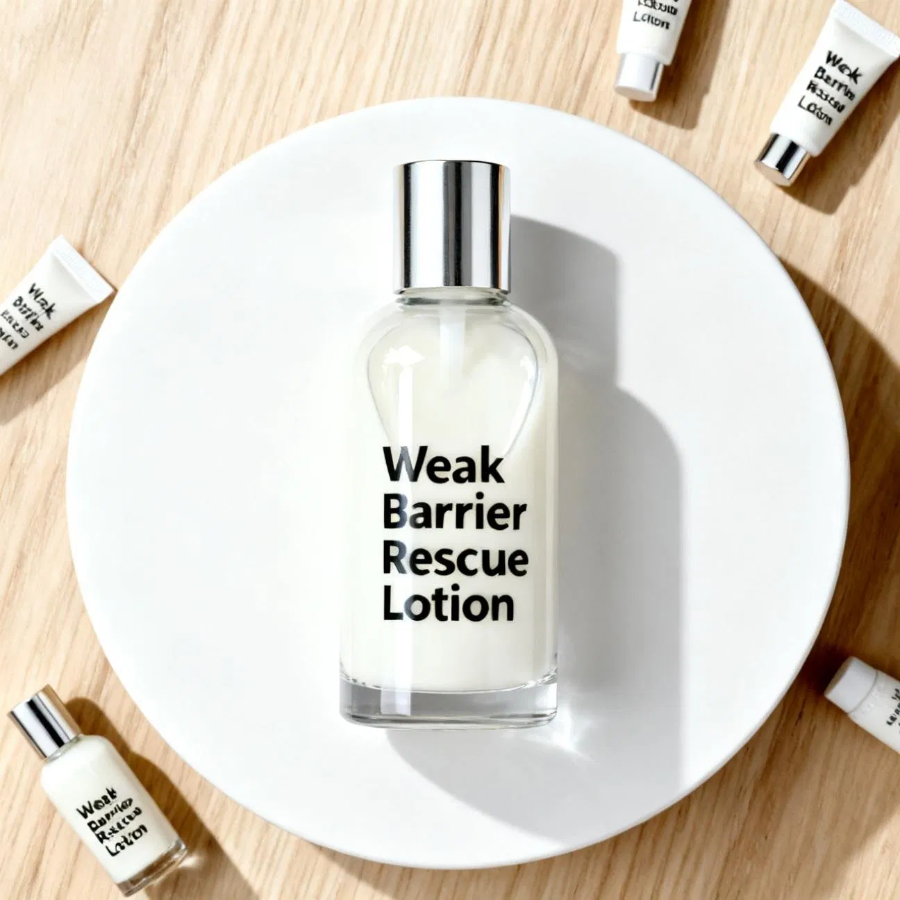 Whitening Panthenol and Ceramide Np Brightening Face Lotion for Even Skin Tone and Barrier Restoration