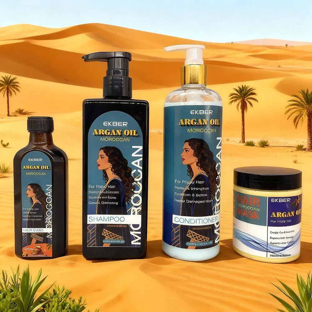 Anti-Frizz Hair Creamy Mask Deep Moisturizing Argan Oil Hair Repair Treatment Moroccan Argan Oil Hair Mask