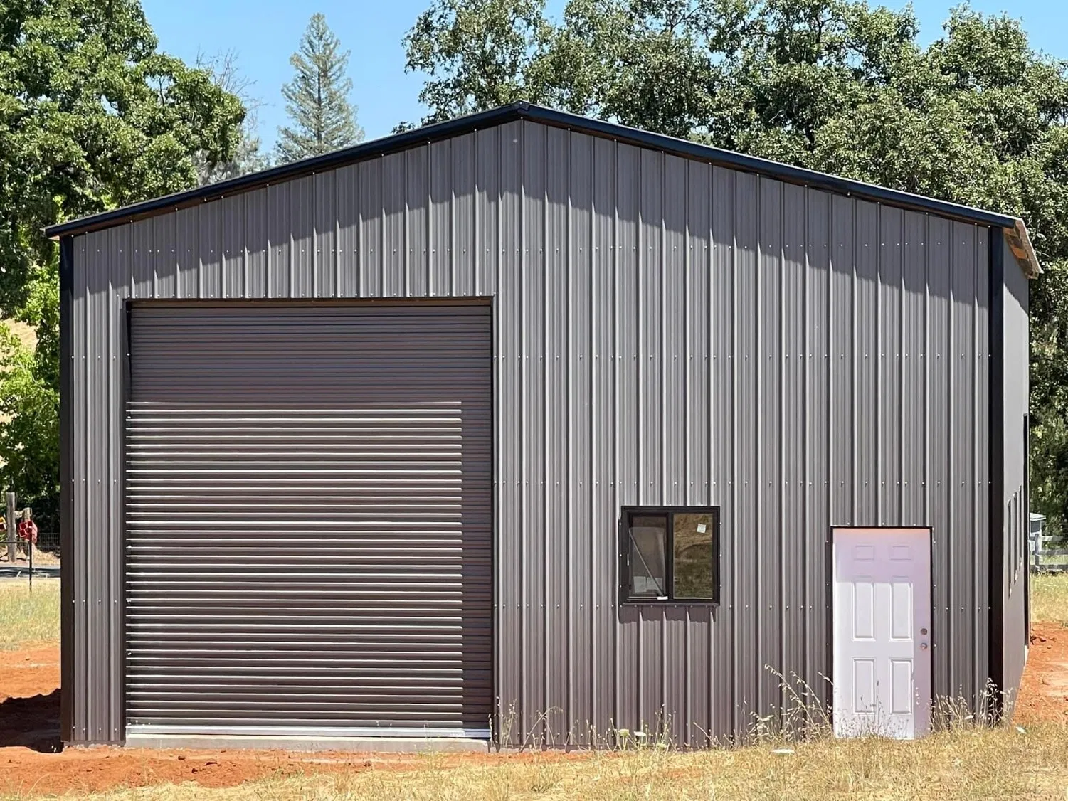 Factory Price Prefabricated Steel Structure Building/Warehouse Sorage House with Car/Van/Truck Garage