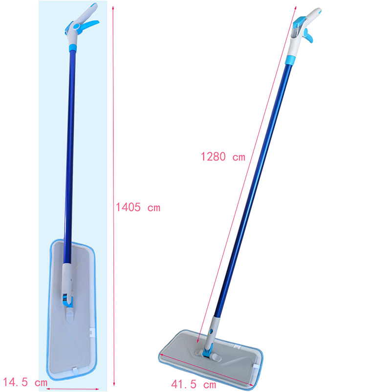 Швабра с распылителем и микрофиброй для пола