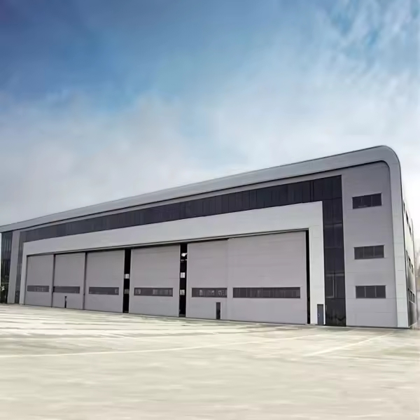 Metal Modular Building Modeling Prefabricated Commercial Steel Structure Garage