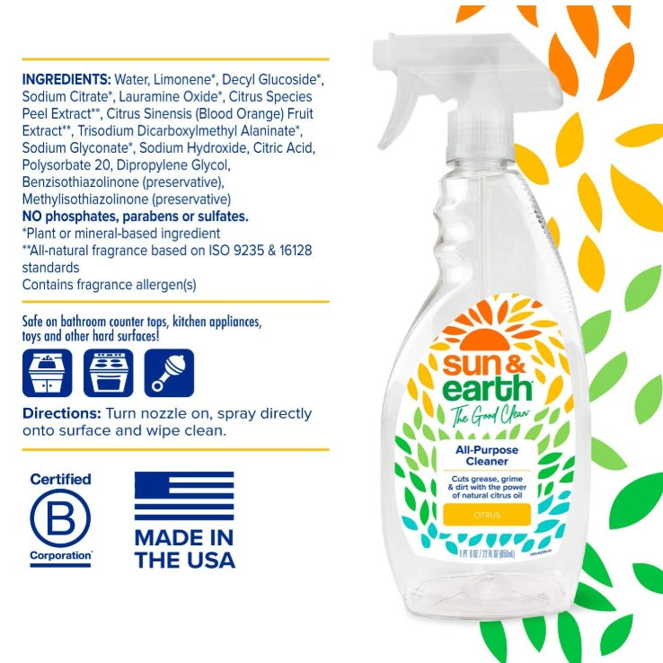 Heavy Duty Cleaner 500ml All Purpose Cleaner Degreaser