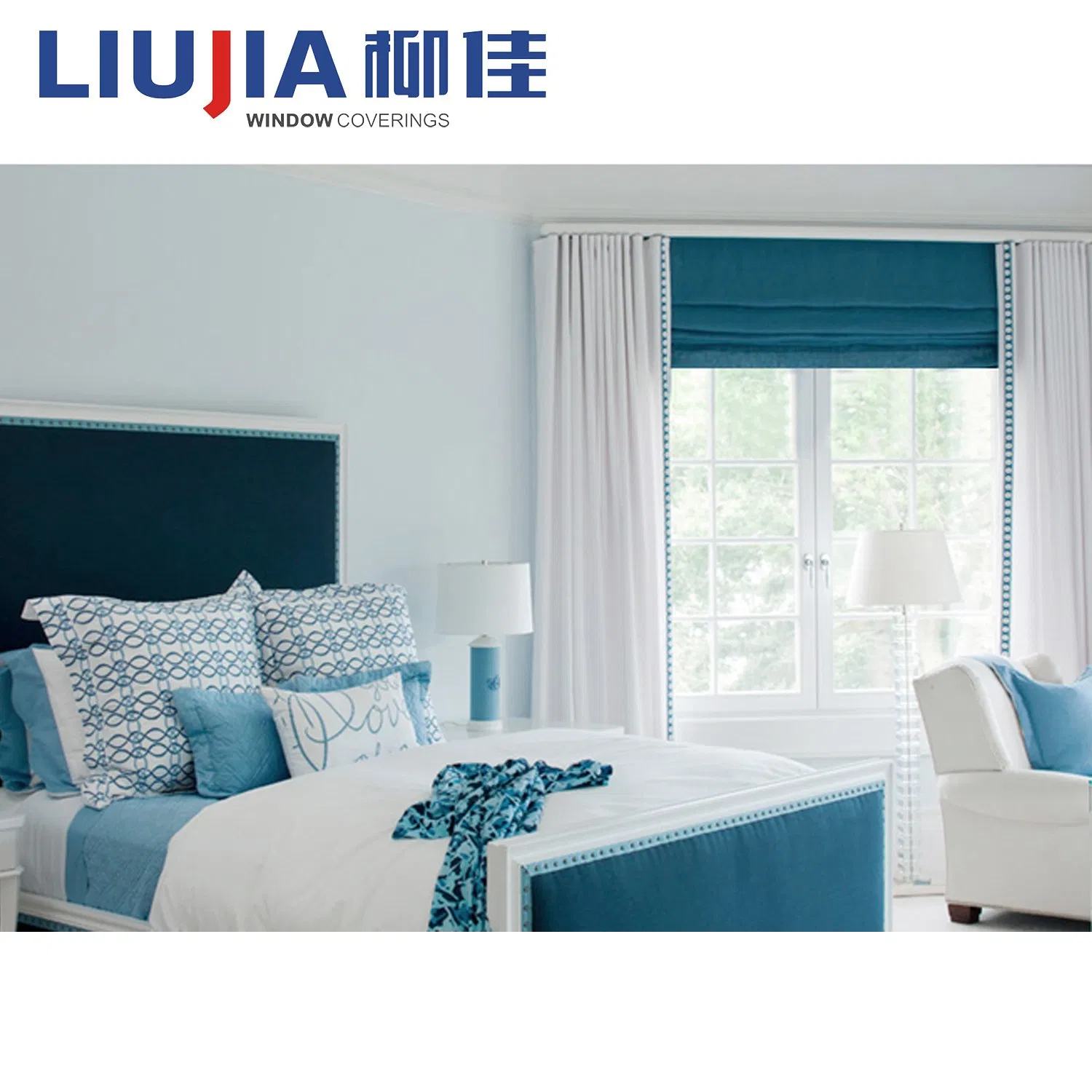 High Quality New Style Blackout UV Resistant Roman Blinds