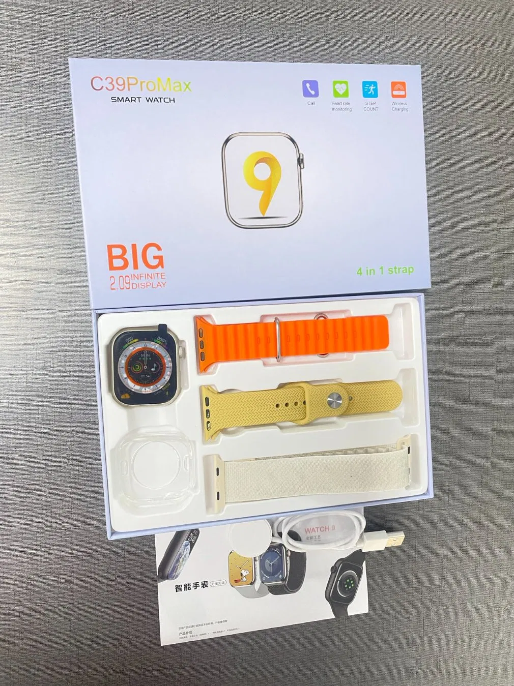 Умные часы C39 PRO Max с Bluetooth-звонками