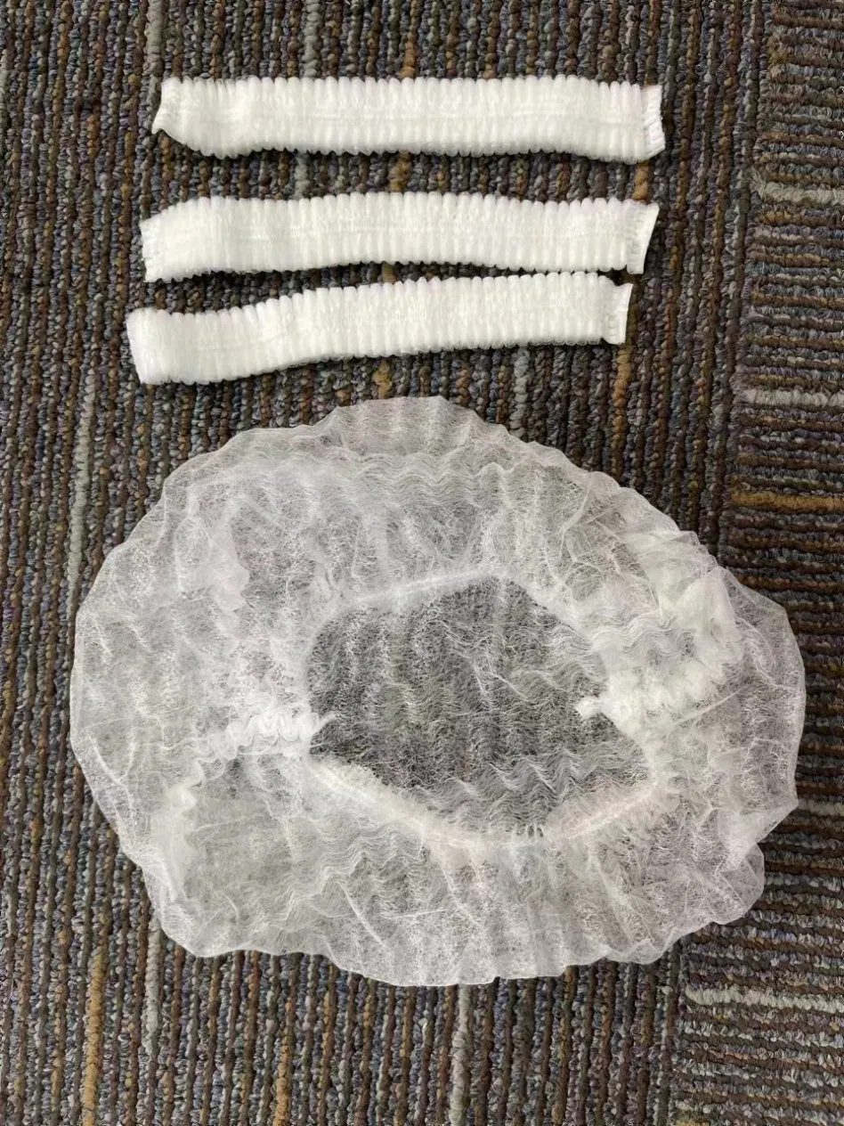 Disposable Dustproof Non-Woven Bouffant Cap for Cleanroom or Factory (WB-C-B02)