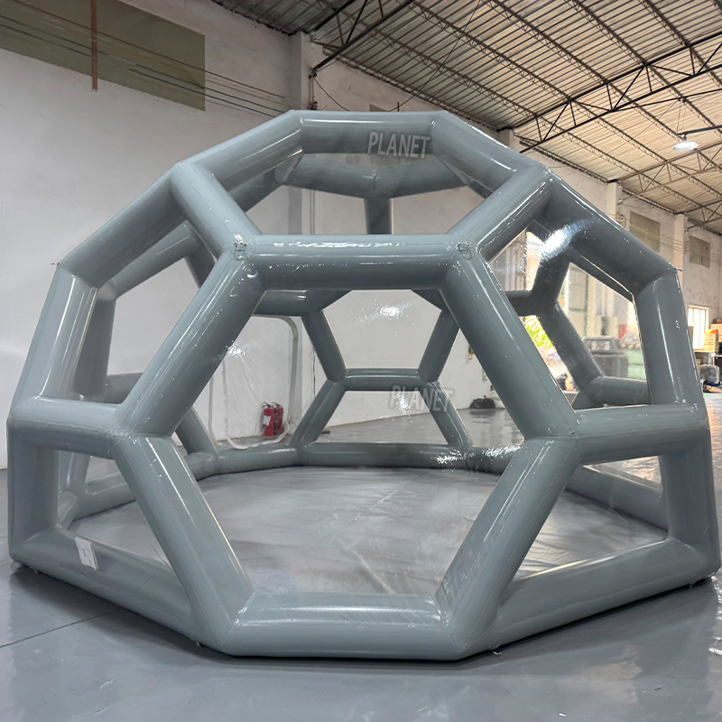 New Style Inflatable Soccer Shape Bubble Tent for Stargazing