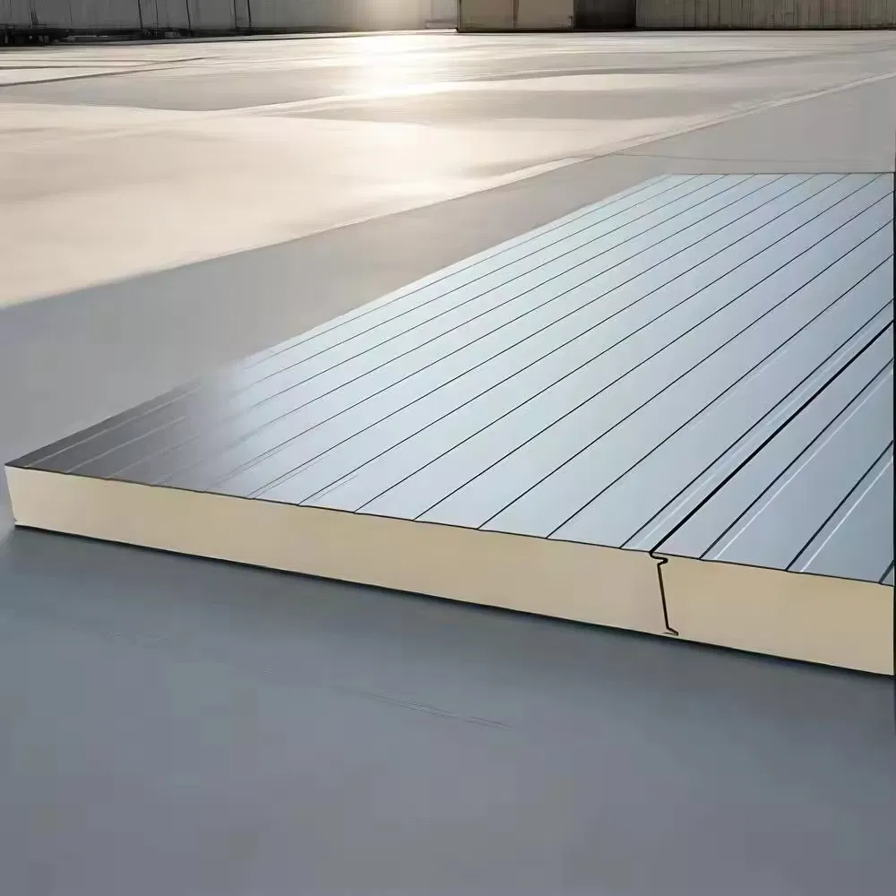 75mm CE Certified for Cold Storage, Custom Size Eco-Friendly PU Sandwich Panel