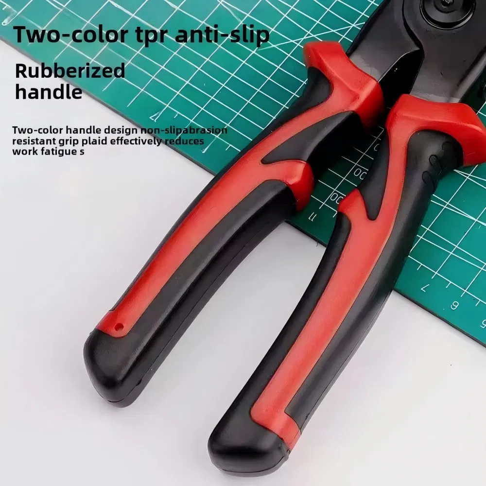 Professional 8-Inch Multi-Functional Pliers Set with Interchangeable Heads