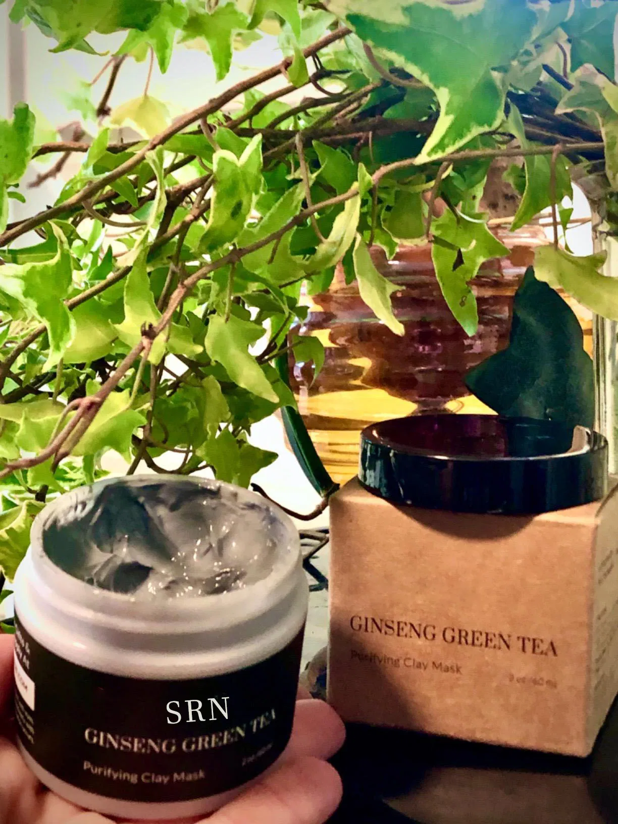 Private Label Cleaning Pores and Oil Controling Green Tea Clay Mask