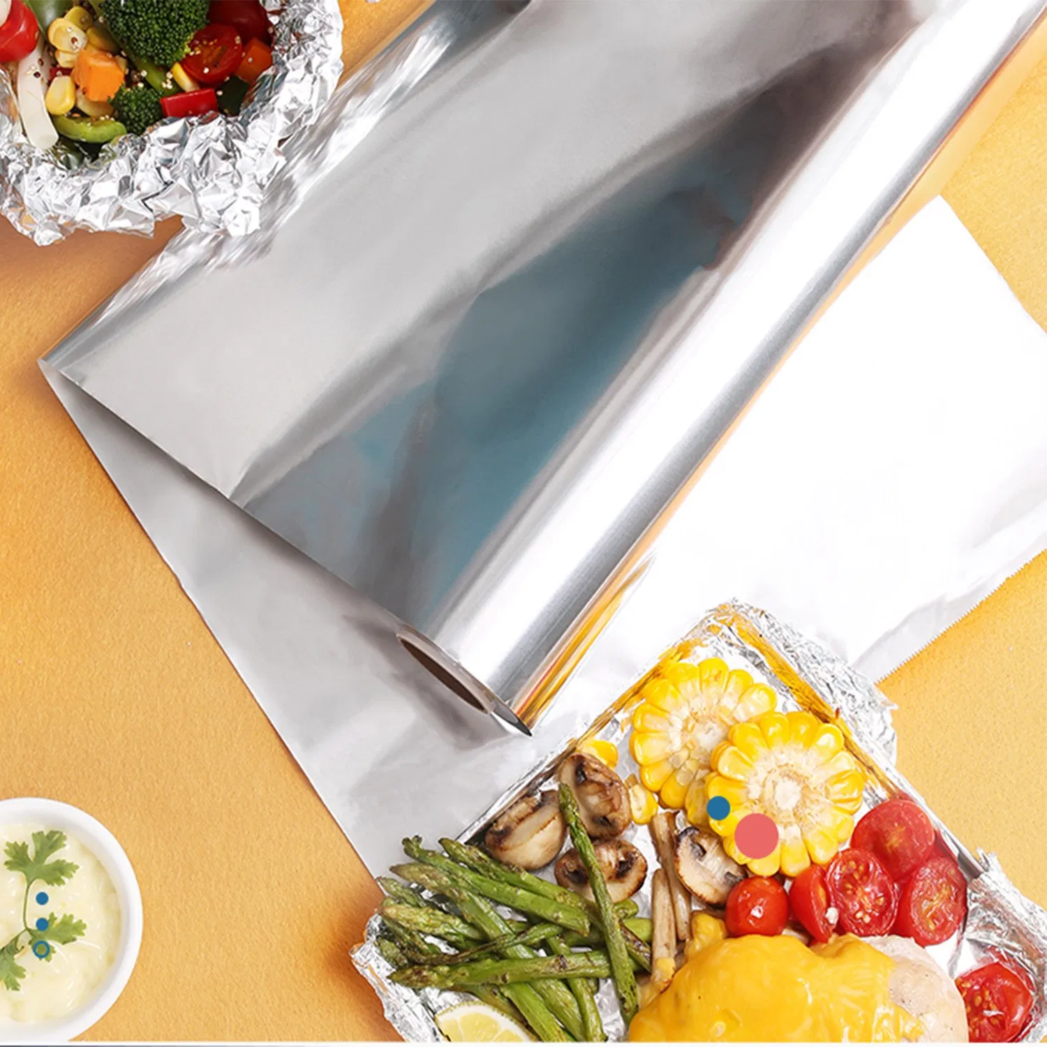 Factory Made Cheap -Thin Aluminum Foil Rolls