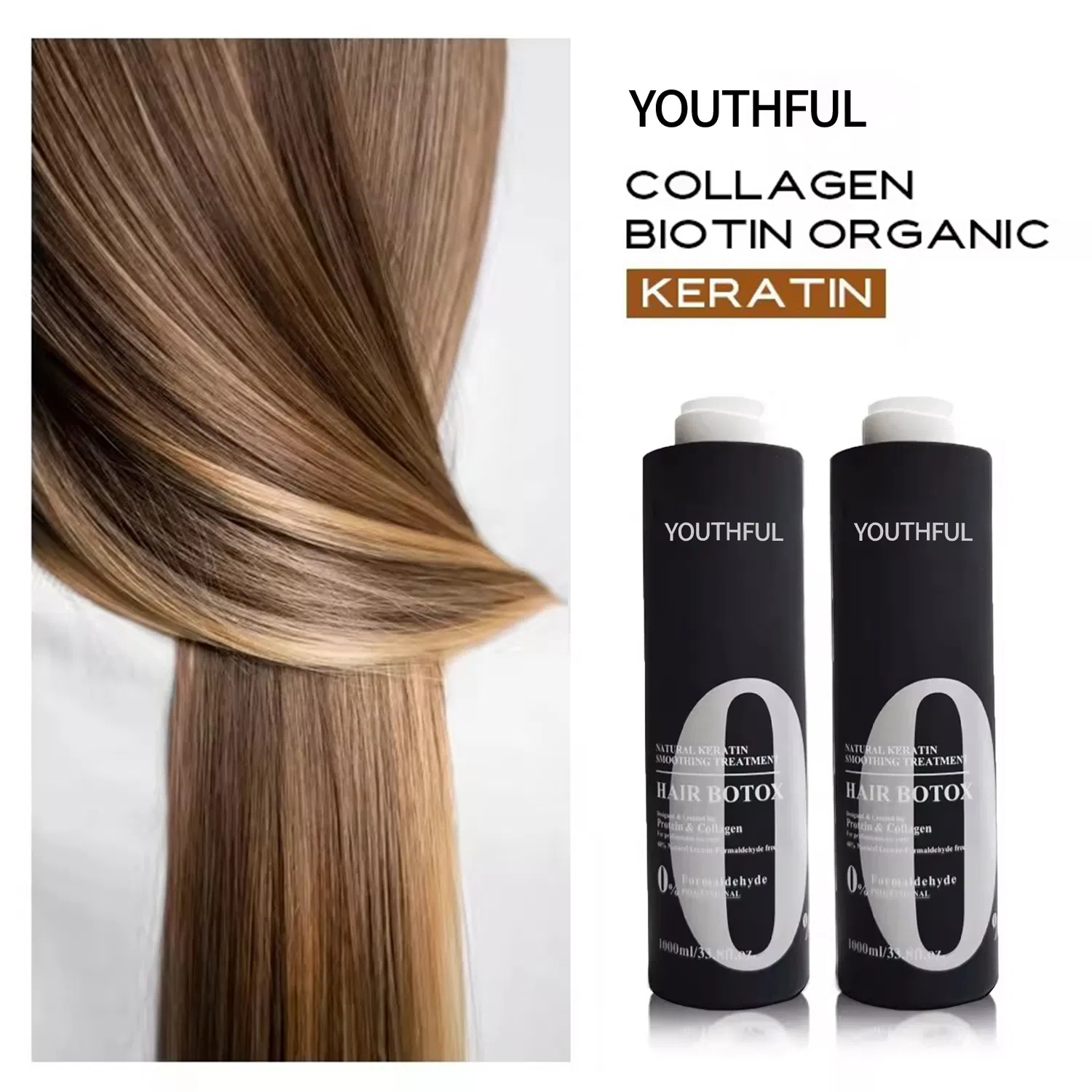 Treatment Keratin Hair Straightening Cream Repair Damaged Hair