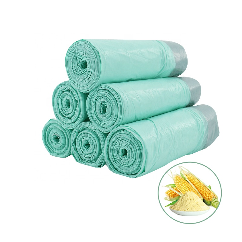 Экологичные мусорные пакеты с завязками, оптом