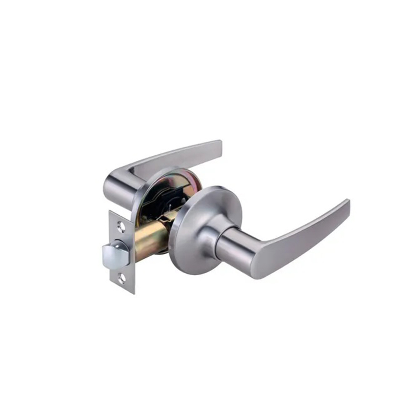 Tubular Door Handle Zinc Alloy Groove Handle Door Lock